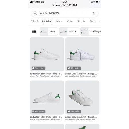 Giày Adidas Stan Sminth-size 38