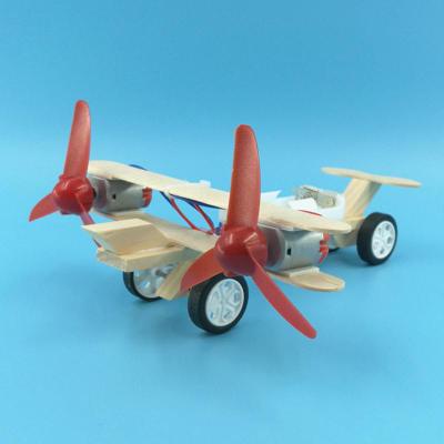 Bộ Lắp Ghép Máy Bay Bằng Gỗ Đồ Chơi Giáo Dục Theo Phương Pháp Stem Steam
