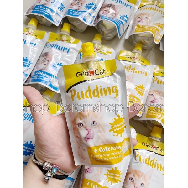 GÓI PUDDING GIMCAT CHO MÈO BỔ SUNG CANXI 150G NHẬP ĐỨC GIÁ CỰC RẺ