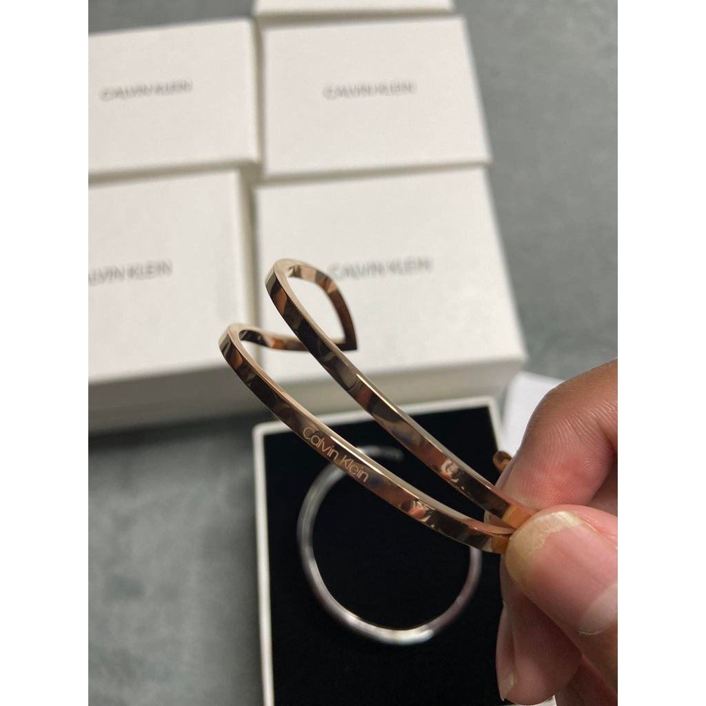 Vòng Tay CK Chính Hãng Ver 2 Thời Trang Thép 316L Không Gỉ Sét Bảo Hành 12 Tháng