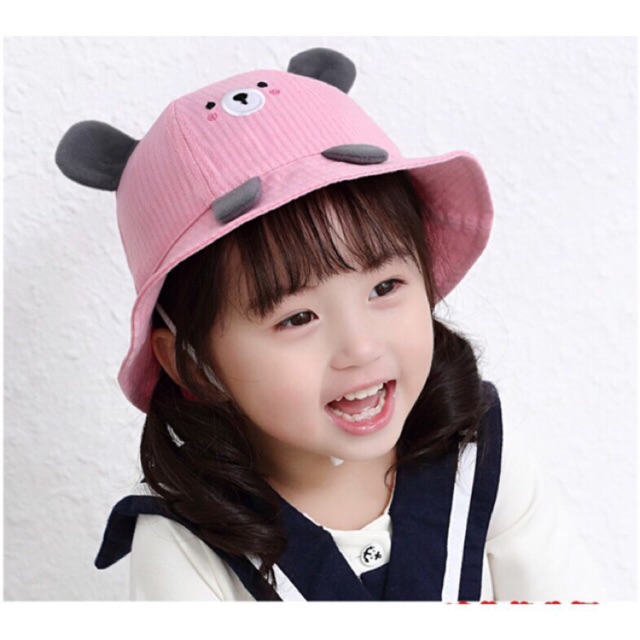 Mũ Vành Gấu cho bé