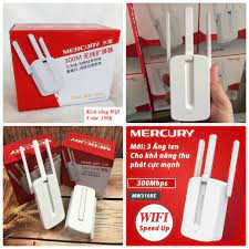 Bộ kích sóng WiFi Mecury 3 râu tốc độ 300 Mpbs