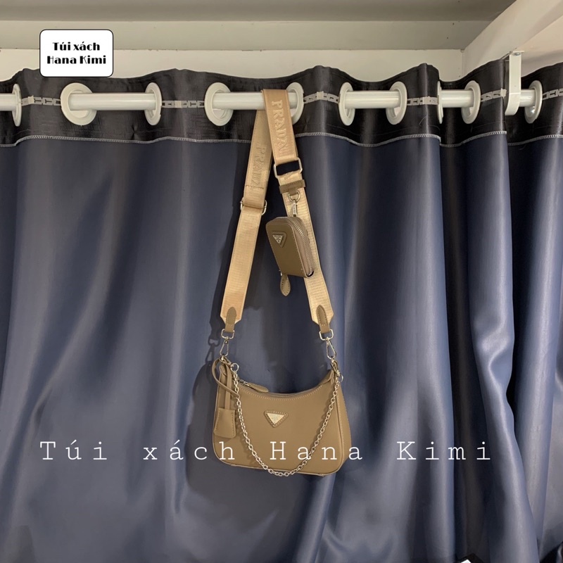 Túi đeo chéo, Túi kẹp nách PRA chất liệu da xước