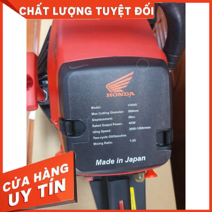 MÁY CƯA XÍCH XĂNG HONDA CX68S-tặng xích dự phòng