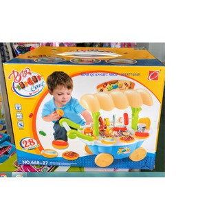 ĐỒ CHƠI BẾP NƯỚNG BBQ 668-27