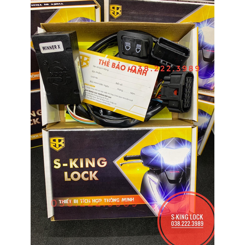 Mạch Tắt Mở Đèn xe Winner X v3 2022 2023 | Bảo Hành 18 Tháng 1 Đổi 1 Thương Hiệu S-KING LOCK