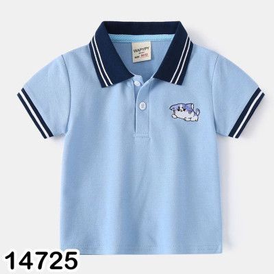 ÁO THUN POLO WAPYPY NHIỀU MẪU CHO BÉ TRAI 11-22KG - BIGBABYSHOP