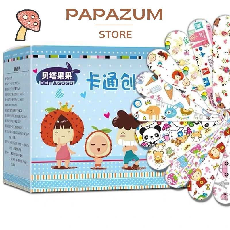Hộp 120 miếng băng y tế urgo họa tiết hoạt hình dễ thương PAPAZUM 8239499524