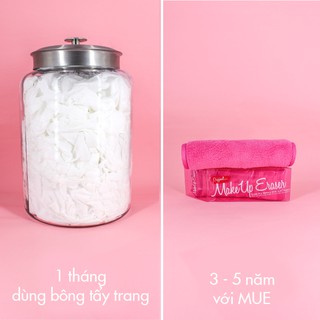 Combo 2 khăn tẩy trang MakeUp Eraser Original Pink