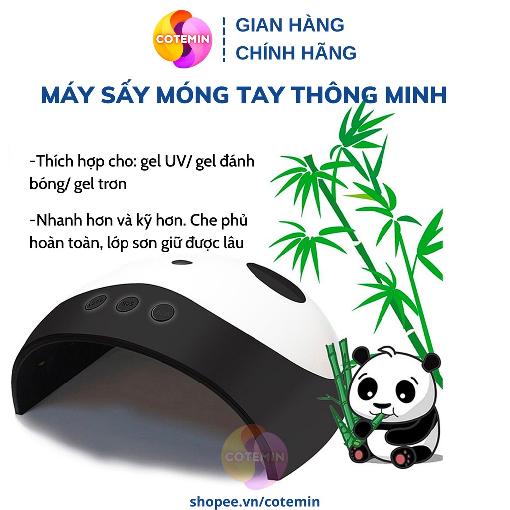 Máy hơ gel cao cấp GẤU TRÚC chính hãng COTEMIN