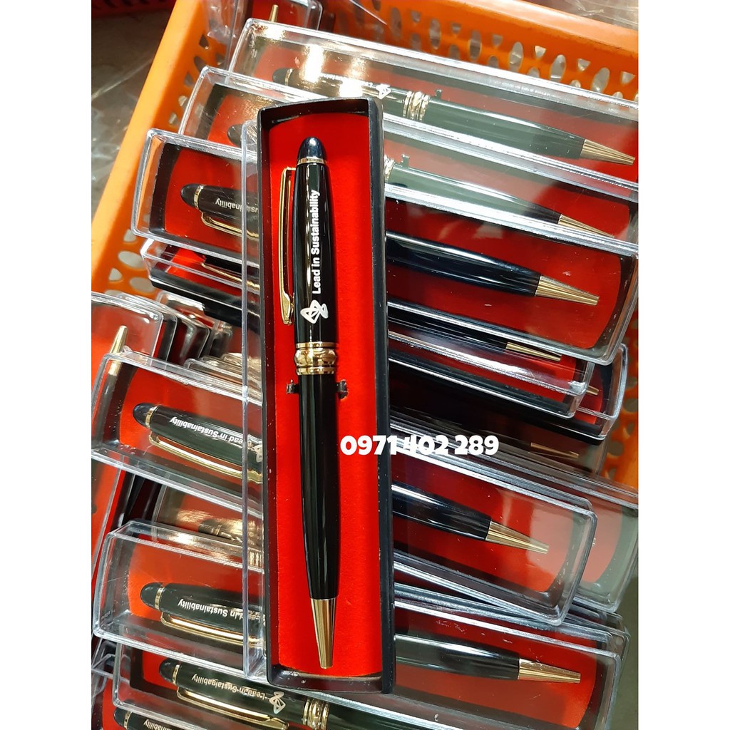 [SUNGIFT] Bút khắc tên, khắc logo miễn phí Bút Kim Loại Khắc Tên ( Kèm Hộp ), quà tặng 20-11 quà tặng ý nghĩa 20-10