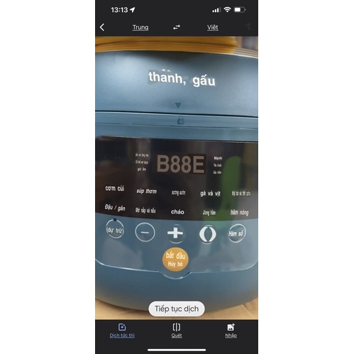 Nồi áp suất điện cảm ứng 5L BEAR YBL-A50P1 màu xanh bảo hành 12 tháng