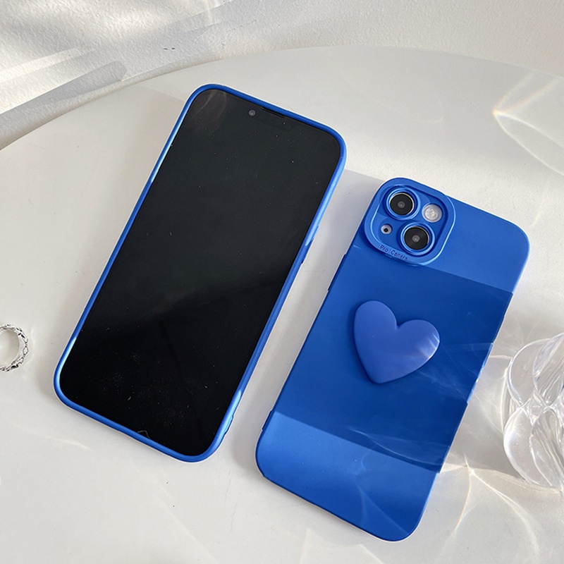 Ốp Điện Thoại Silicon Mềm Bảo Vệ Camera Chống Sốc Họa Tiết Trái Tim Dành Cho iPhone 11 Pro Max X XR XS Max