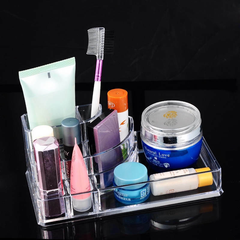 Hộp Đựng Bông Tẩy Trang Bằng Acrylic Trong Suốt Sáng Tạo