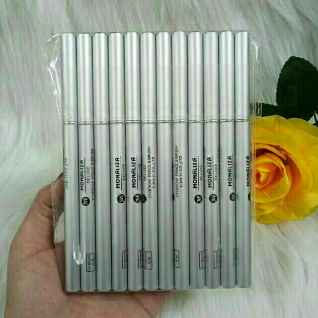 Lố 12 cây chì kẻ mày monalisa