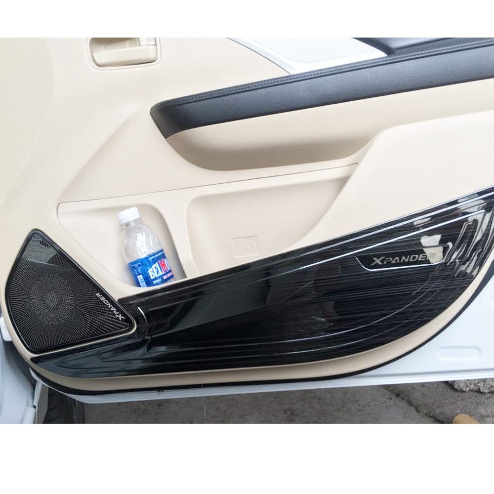 Ốp tapli cửa xe Mitsu Xpander 2018-2019 2020 2021 bộ 4 tấm