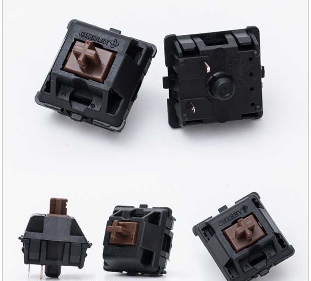 Cherry Switch 3 pin cho bàn phím cơ - 4 màu cơ bản | Cherry Black Retooled