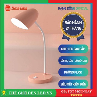Đèn bàn LED Rạng Đông RD-RL-38 công suất 6w ánh sáng tốt bảo vệ thị lực hàng chính hãng