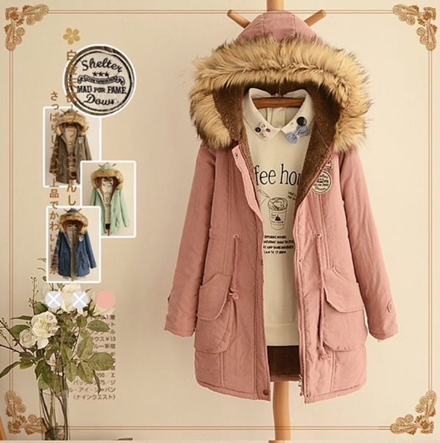 Áo parka xuất Nhật siêu đẹp