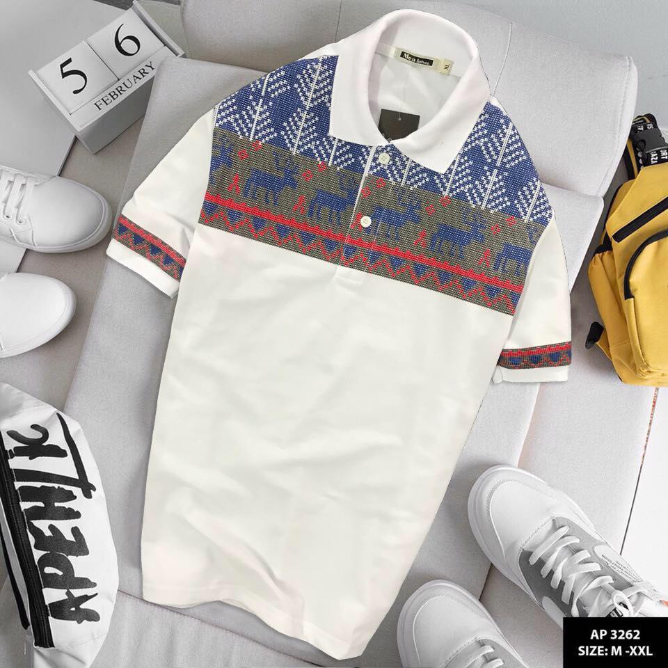 áo thun nam cổ bẻ MEN NAI | BigBuy360 - bigbuy360.vn