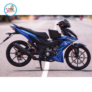 [SHIN DECAL] Tem xe winner mẫu zin dán xe xanh