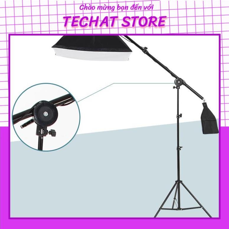 [GIÁ SỐC] Tay treo đèn chụp ảnh sản phẩm dài 140 cm, treo soft box, hoặc điện thoại, máy ảnh để chụp từ trên xuống