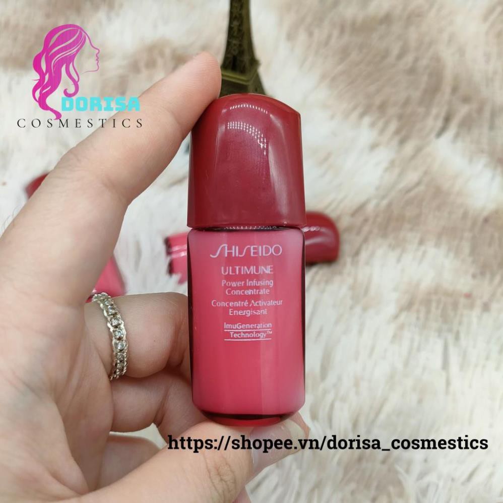 Tinh Chất Dưỡng Da Shiseido Ultimune Power Infusing Concentrate 10ml - bảo vệ làn da khỏe mạnh rạng rỡ