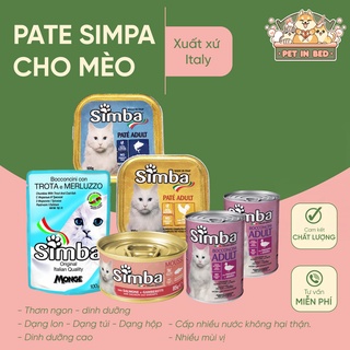 Simba / Pate simba cho mèo nhập khẩu Ý