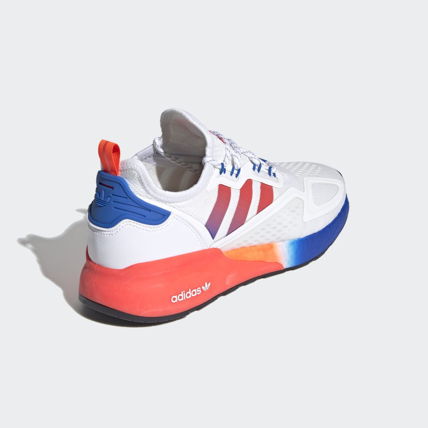 Giày ZX 2K Boost &quot;Solar Red / Blue&quot; FV9996 - Hàng Chính Hãng - Bounty Sneakers