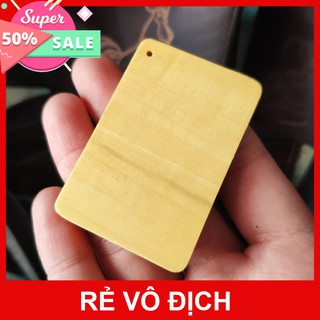 [HOT] Phôi móc khoá gỗ - 40x60mmcòn hàng