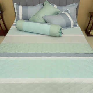 Bộ Drap gối Hometex Tencel Luxury (lưu ý: phần áo gối có thể xoay chiều ngang dọc )