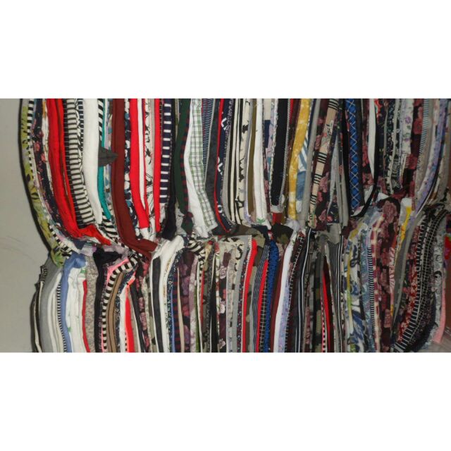 Vải thun cotton vụn học may