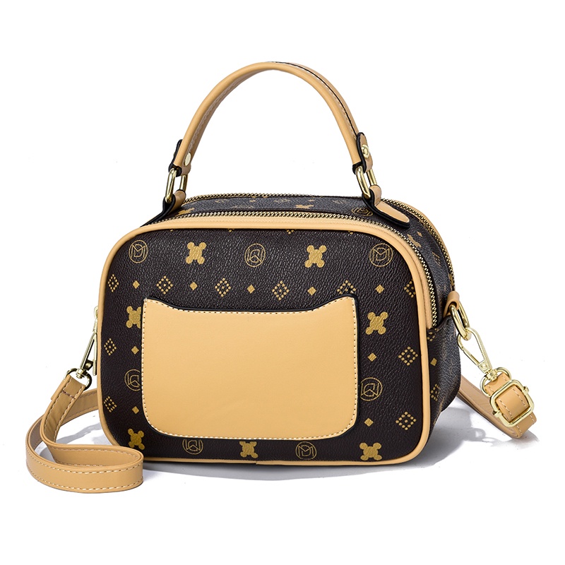 Túi Đeo Chéo Hình Vuông Nhỏ Họa Tiết Gấu Dễ Thương Thời Trang Cho Nữ