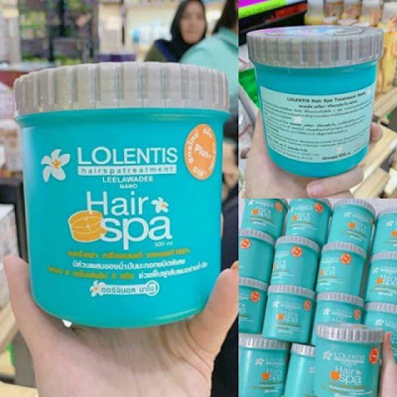 500ml Kem Ủ Tóc Lolentis Hair Spa Thái Lan