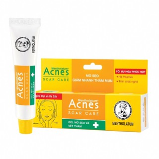 Gel mờ sẹo,giảm vết thâm do mụn - acnes scar care 12g