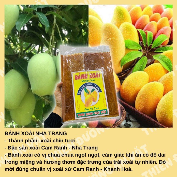 1Kg Bánh Tráng Xoài Nha Trang Loại 1 - Loại Đặc Biệt Hàng ngon nhà làm