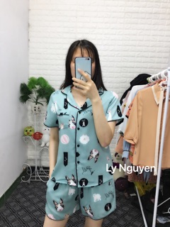 BỘ LỤA MẶC NHÀ CAO CẤP (ẢNH THẬT 100%)