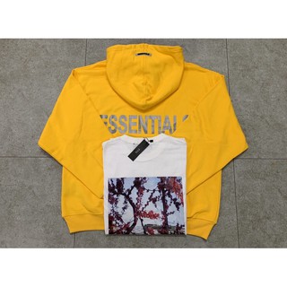 [ SALE SẬP SÀN ] Hoodie essentials fog 3M full tag mạc và túi zip