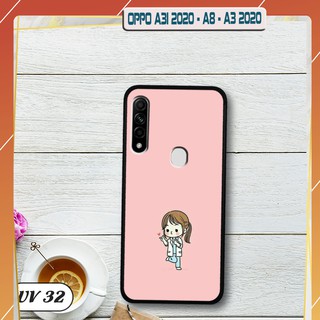 Ốp lưng nhám viền dẻo oppo a31 2020/ oppo a8/ oppo a3 2020 in hình