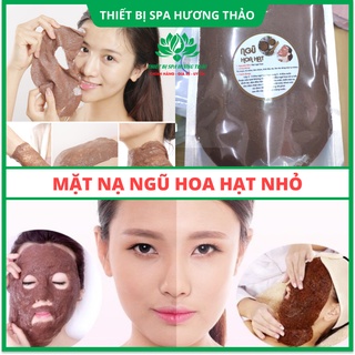 Mặt nạ ngũ hoa hạt nhỏ trắng sáng da, mặt nạ mầm rong biển, hạt đình lịch
