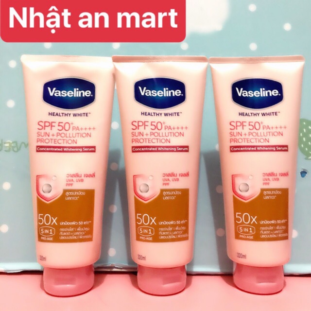 (Chính Hãng) Sữa Dưỡng Thể Trắng Da Vaseline 5X-360ml