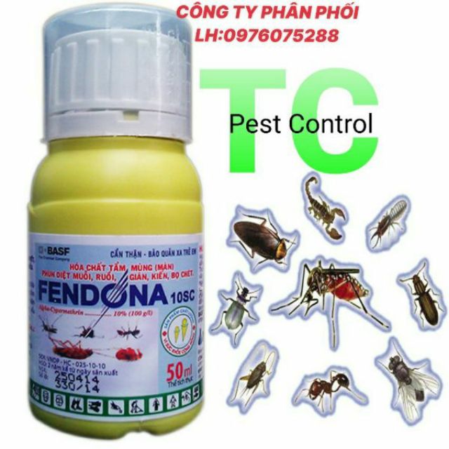 Thuốc diệt kiến ba khoang hiệu quả Fendona 10SC 5ml