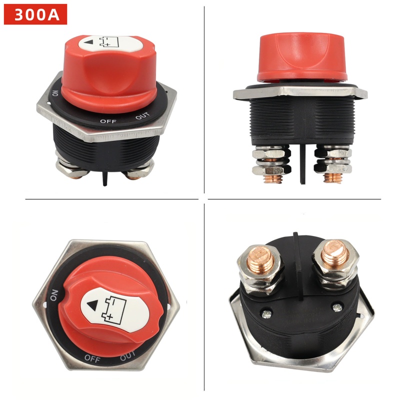 Công Tắc Nguồn Cao Áp 50V Cho Ắc Quy Xe Tải Yacht RV 50A 200A 300A