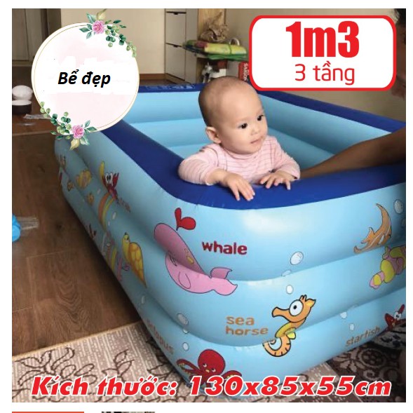 Bể bơi 3 tầng 1m3