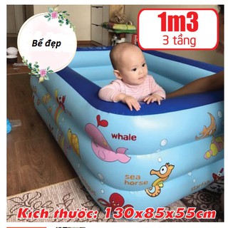 Bể bơi 3 tầng 1m3