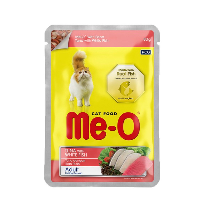 Pate Cho Mèo Me-O 80g Thức Ăn Ướt Cho Mèo 4 Vị Cá Ngừ Tươi Bổ Sung Dinh Dưỡng Và Khoáng Chất - Bobo Pet Shop Hà Nội