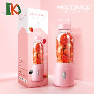 Máy xay sinh tố mini MEET JUICE - máy xay sinh tố mini cầm tay