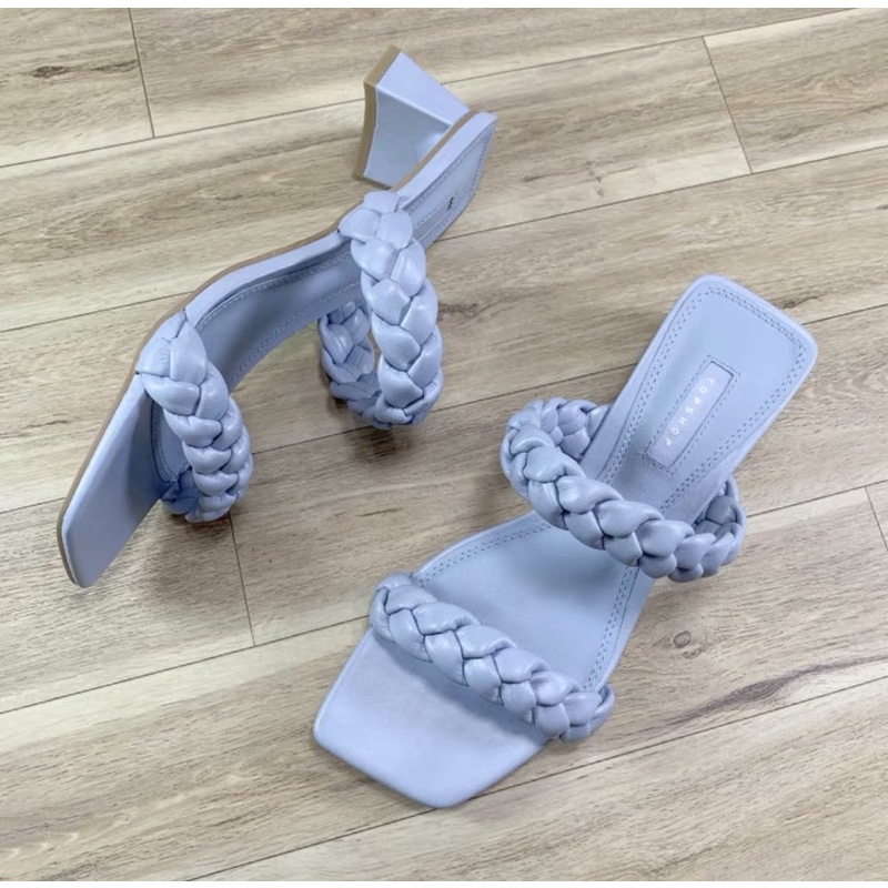 Giầy đan đế vuông