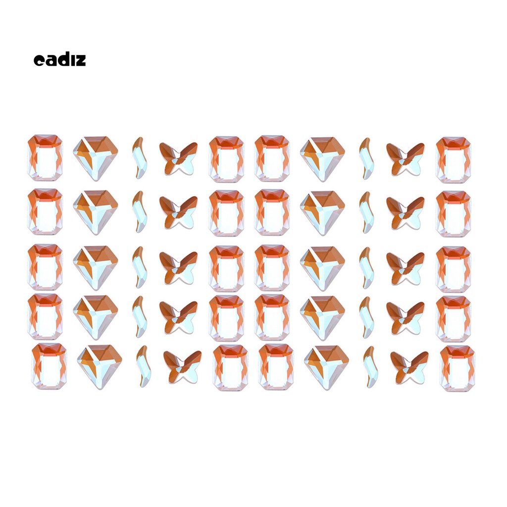 Phụ Kiện Trang Trí Móng Tay Hình Dạng Bất Đối Xứng DIY