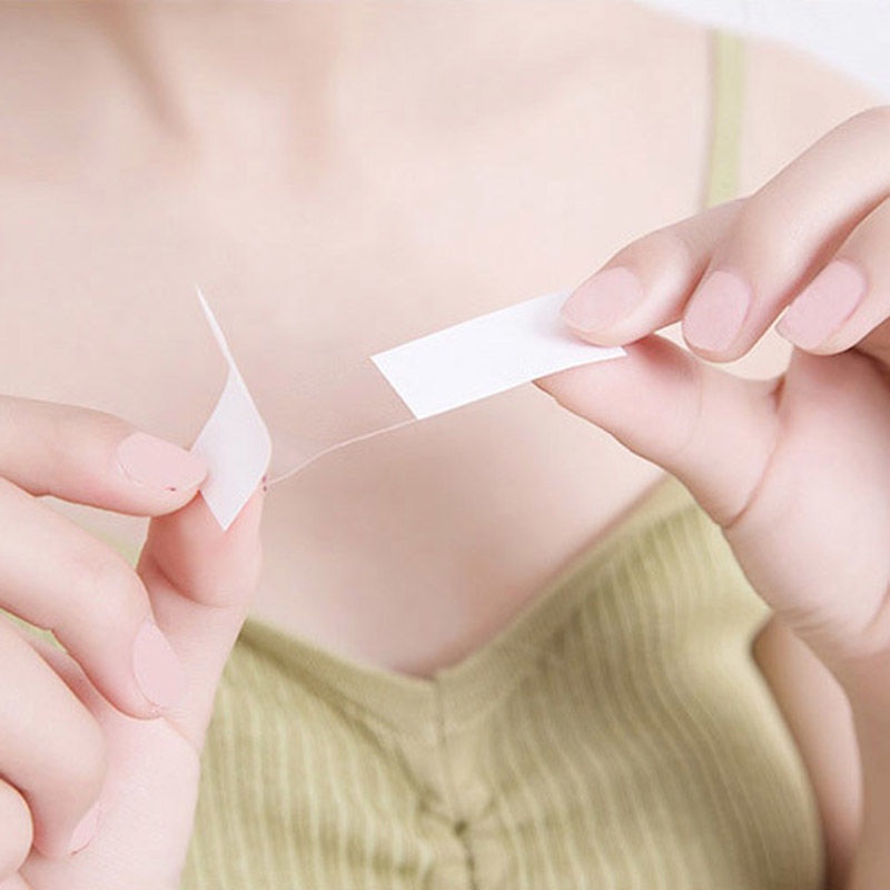 Túi 36 Miếng Dán Cổ Áo Sơ Mi / Chân Váy Trong Suốt Không Đường May Chống Trượt